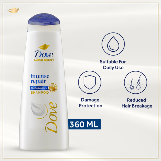Dove Intense Repair Shampoo, 360ml