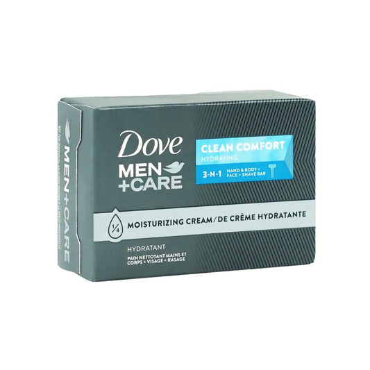 Dove Men + Care Clean Comfort Body + Face Shave Bar Soap