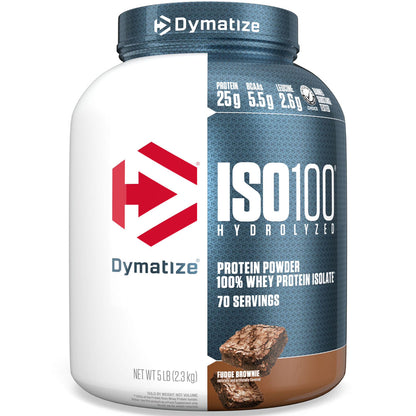 Dymatize ISO100 Hydrolyzed Whey Protein, 5 lbs
