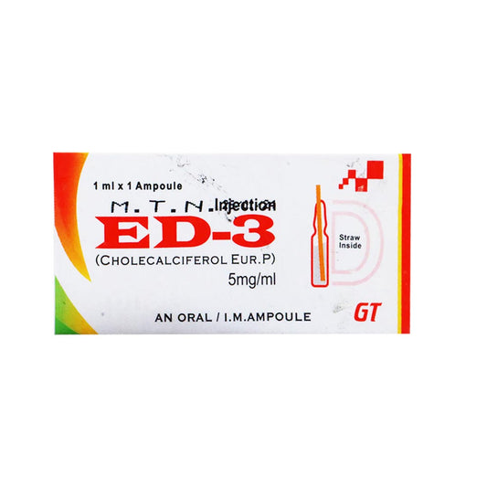 ED-3 Inj 5mg/ml, 1 Ct - GT Pharma