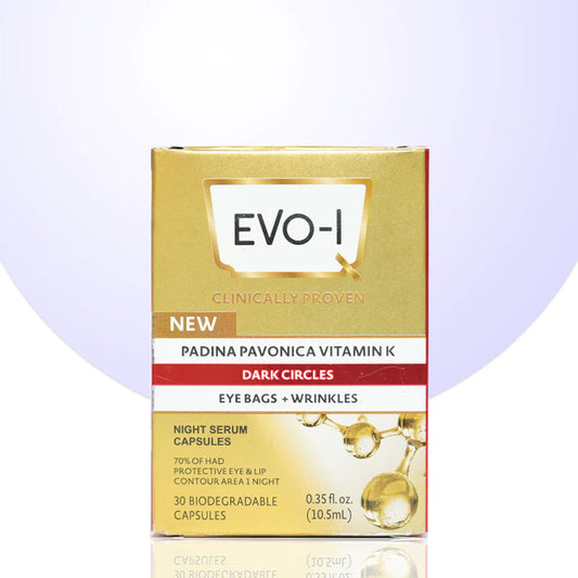EVO-I Padina Pavonica Vitamin K Night Serum Capsules, 30 Ct - Crystolite Pharma