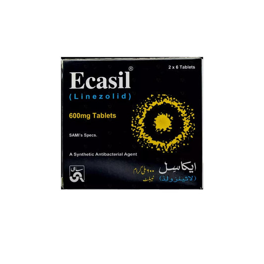 Ecasil 600mg, 12 Ct - Sami Pharma