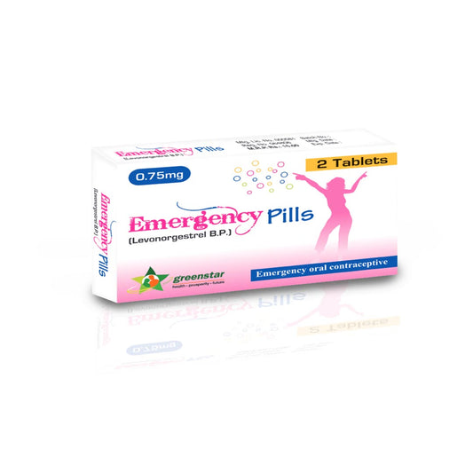 Emergency Pills 0.75mg, 2 Ct - Greenstar