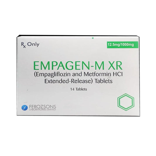 Empagen-M XR 12.5-1000mg Ferozsons
