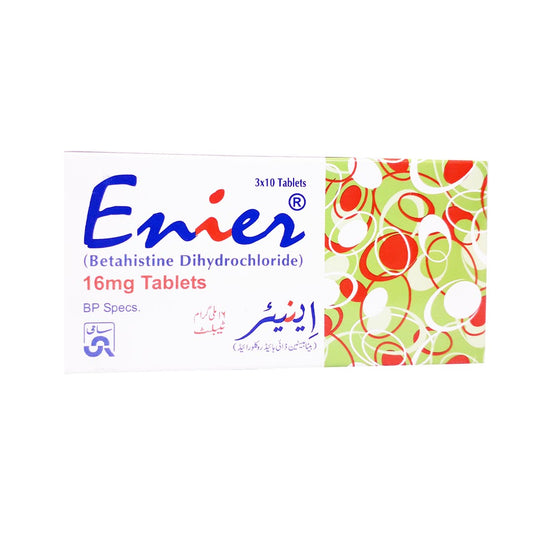 Enier 16mg, 30 Ct - Sami Pharma
