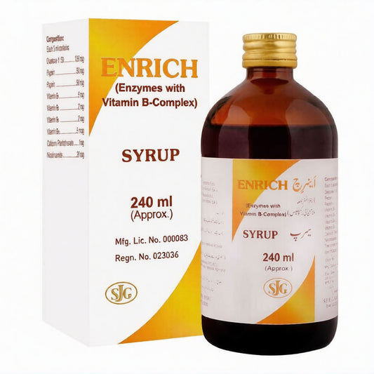 Enrich Syrup, 240 ml - SJG Pharma