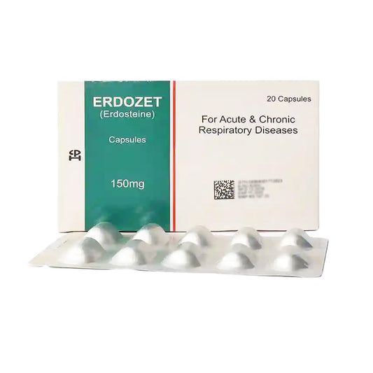Erdozet 150mg, 20 Ct - Continental Pharma