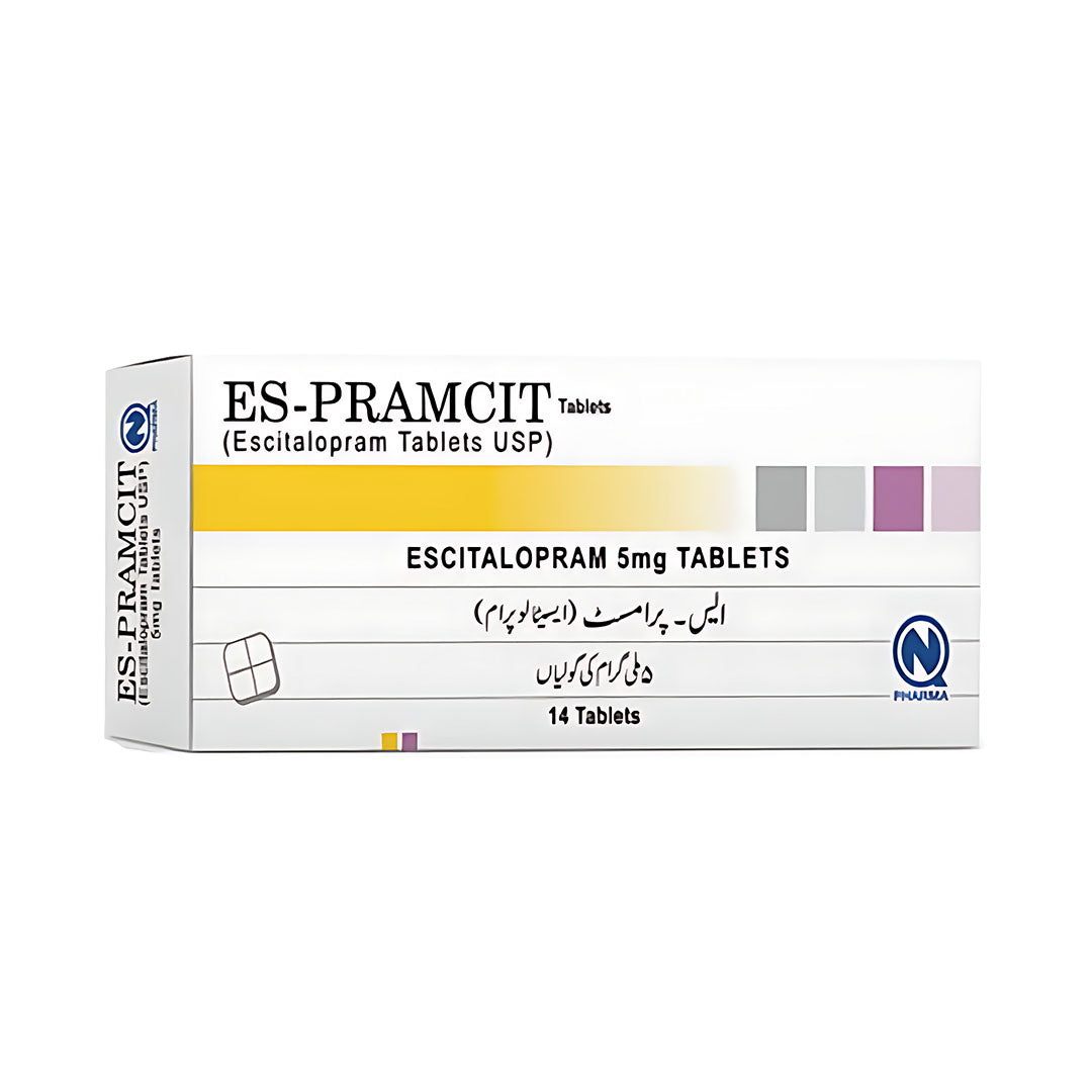 Es-Pramcit (Escitalopram) 5 mg, 14 Ct - Nabiqasim
