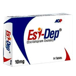 Esi-Dep (Escitalopram) Tablets 10mg, 14 Ct - AGP