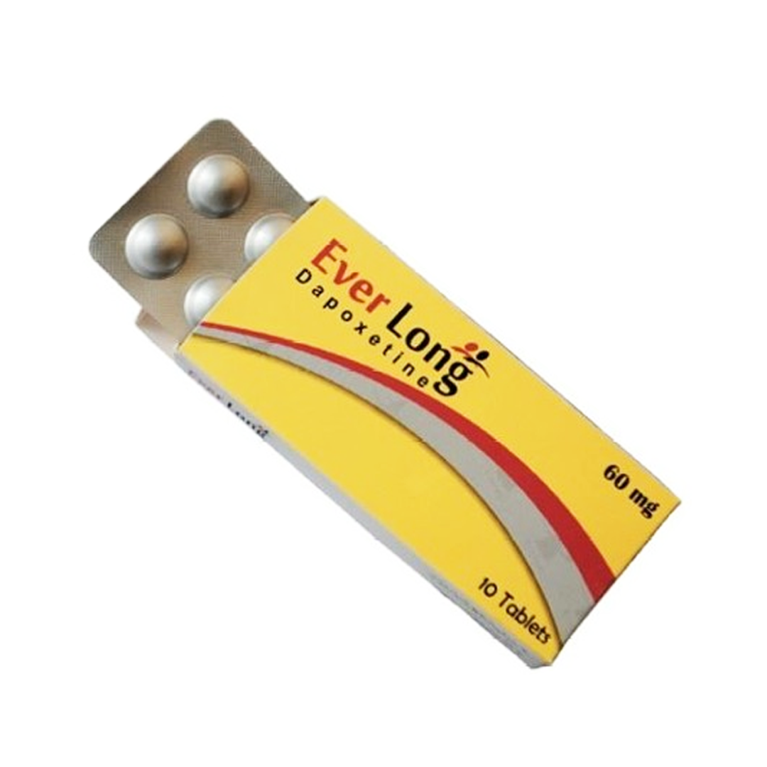 Ever Long 60mg (Dapoxetine), 10 Ct