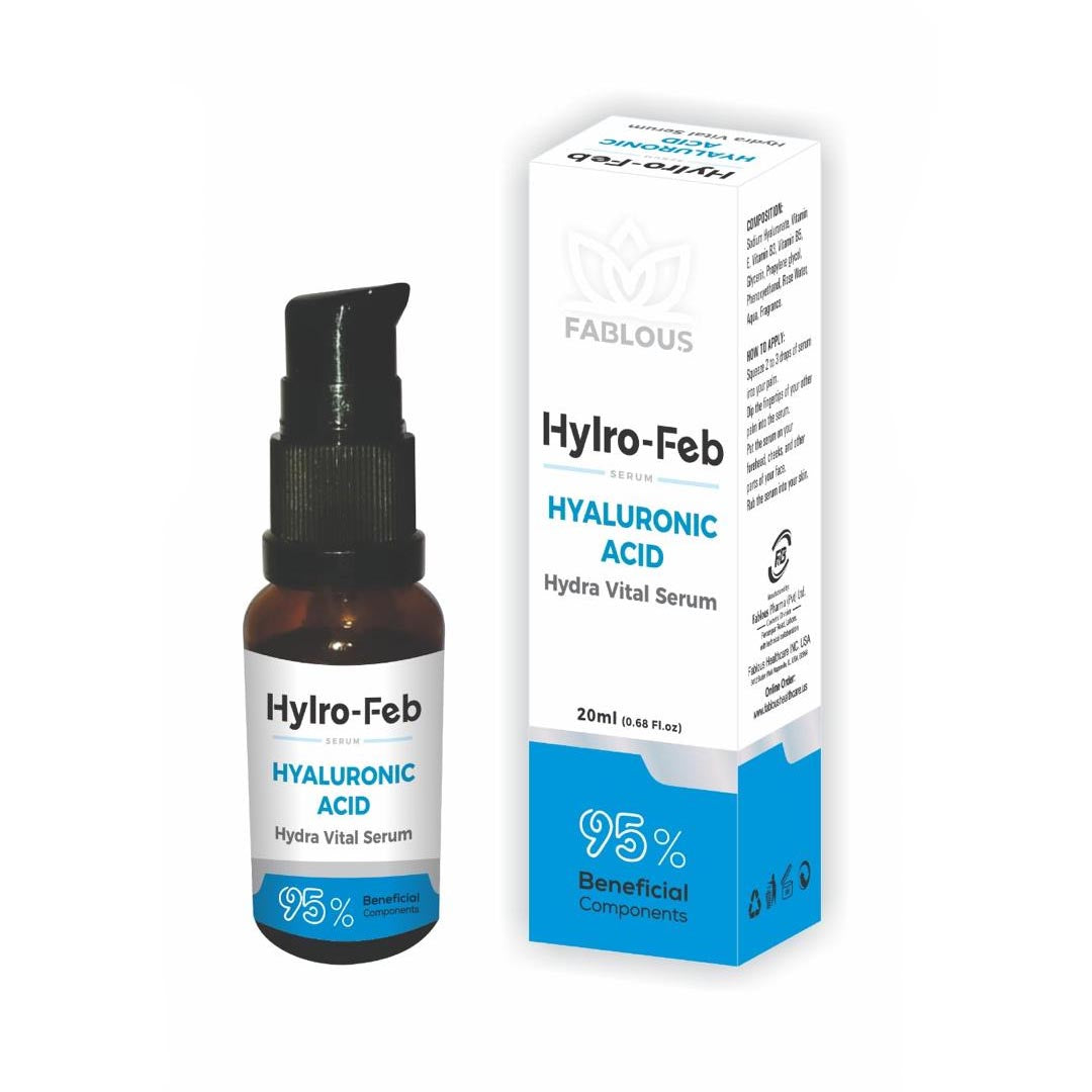 Fablous Hylro-Feb Hyaluronic Acid Serum, 20ml