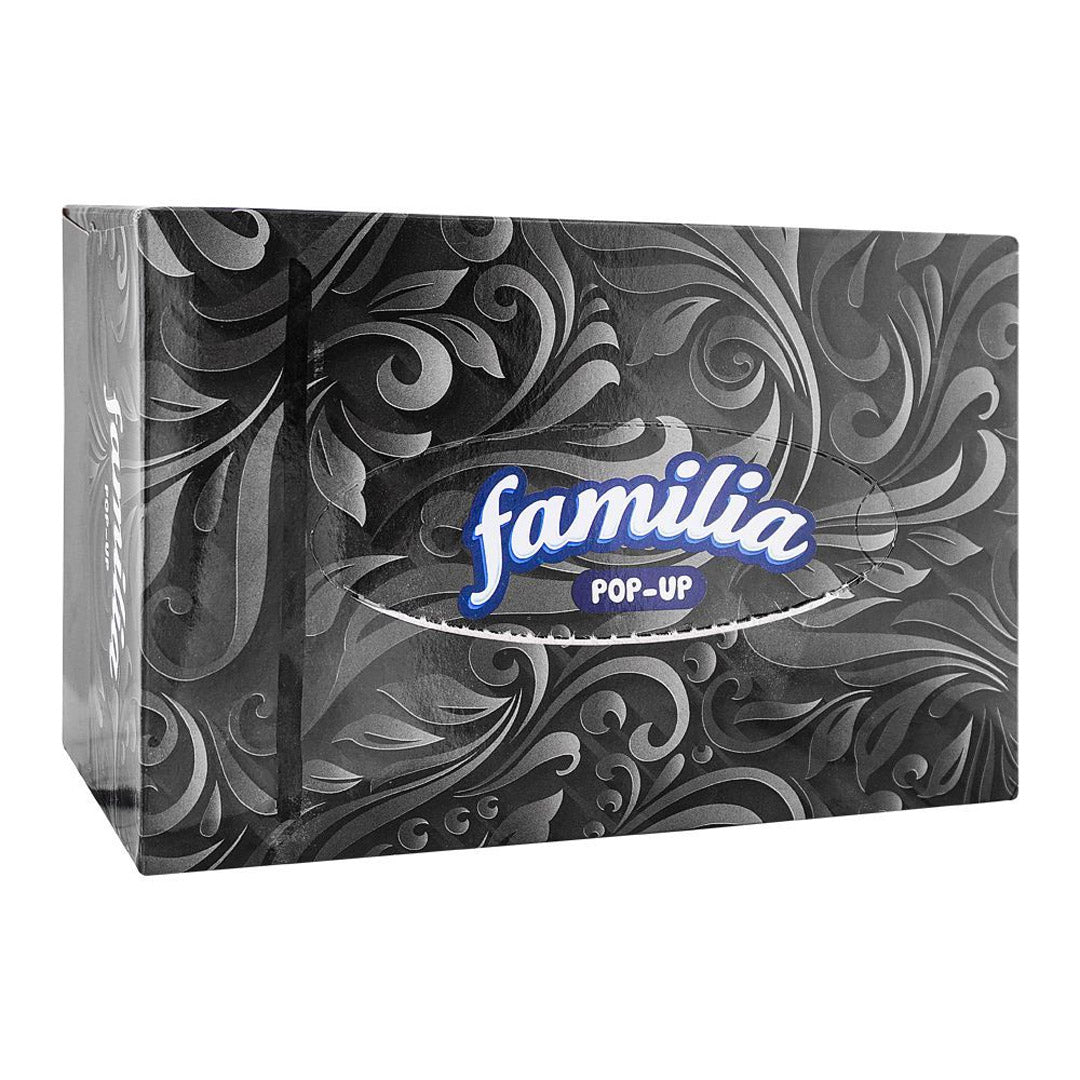 Familia Pop Up Tissue Box, 300 Ct