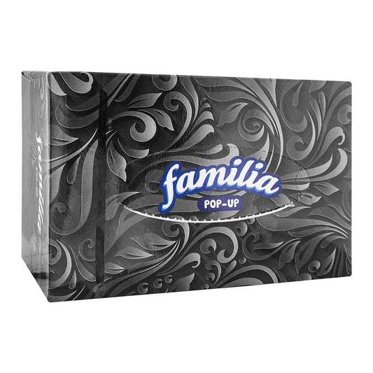 Familia Pop Up Tissue Box, 300 Ct