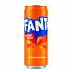 Fanta (Orange Flavor) Can, 250 ml