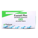 Fastaid Plus (Diclofenac Potassium) 50mg, 20 Ct - Platinum Pharma