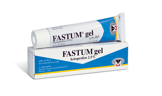 Fastum Gel 2.5%, 50g - Pharmatec
