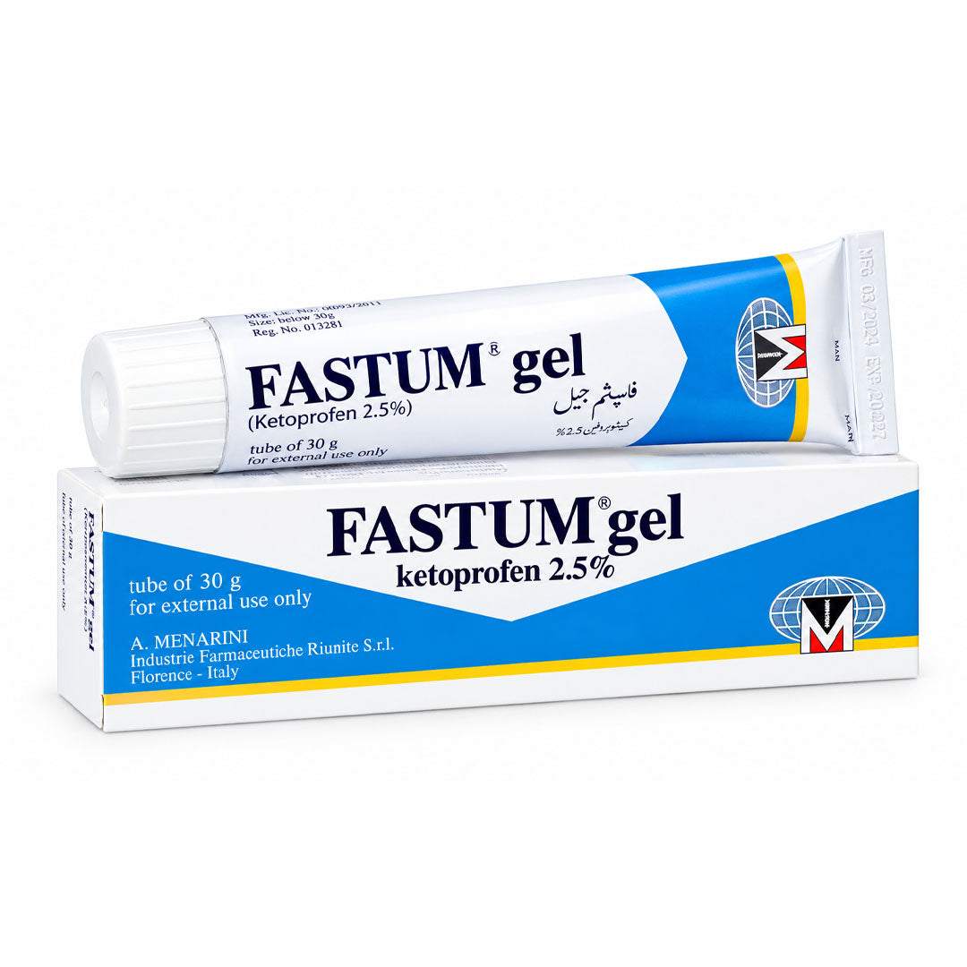 Fastum (Ketoprofen) Gel 2.5% - Pharmatec