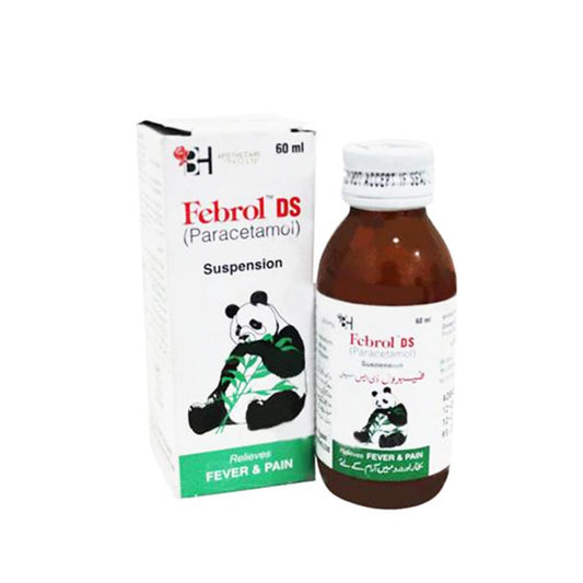 Febrol DS Suspension, 60 ml - Barrett Hodgson