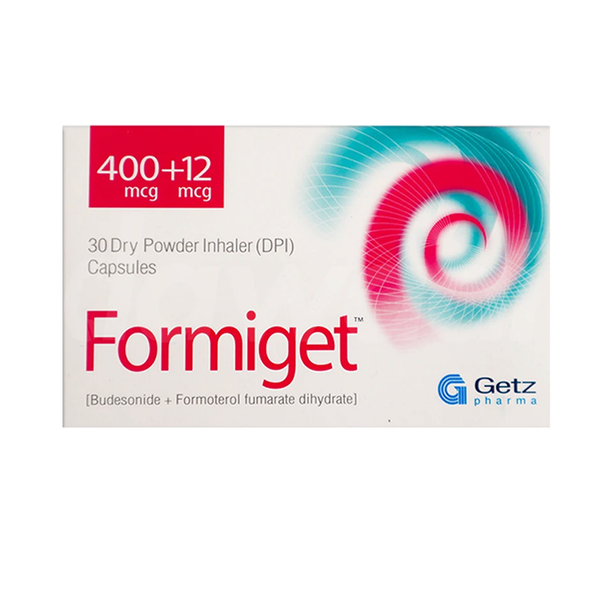 Formiget Capsules 400/12mcg, 30 Ct - Getz Pharma