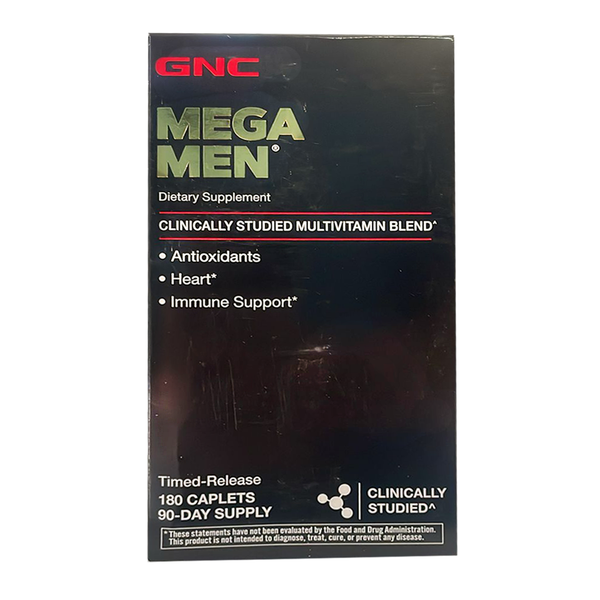 GNC Mega Men Timed Release, 180 Ct