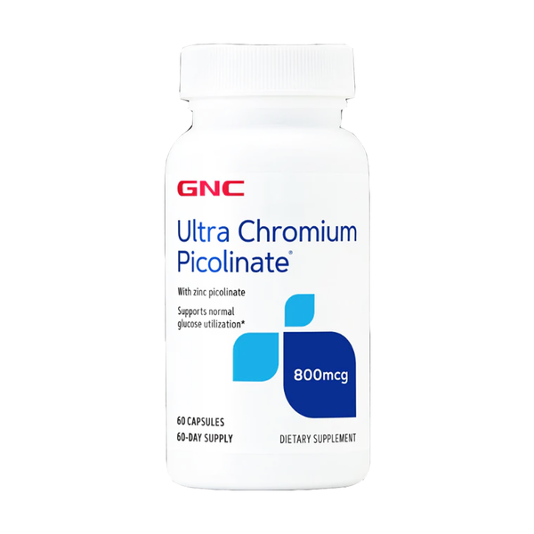 GNC Ultra Chromium Picolinate 800mcg, 60 Ct