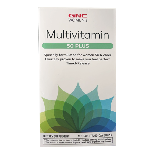 GNC Women's Multivitamin 50 Plus, 120 Ct