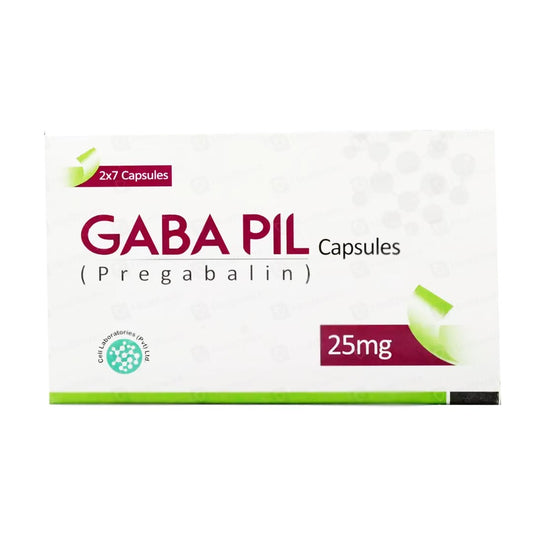 Gaba Pil Capsules 25mg, 14 Ct - Cell Laboratories
