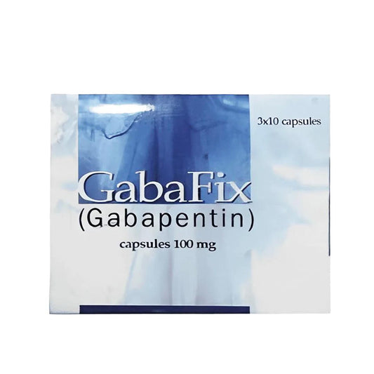 Gabafix Capsules 100mg, 30 Ct - SJG Pharma