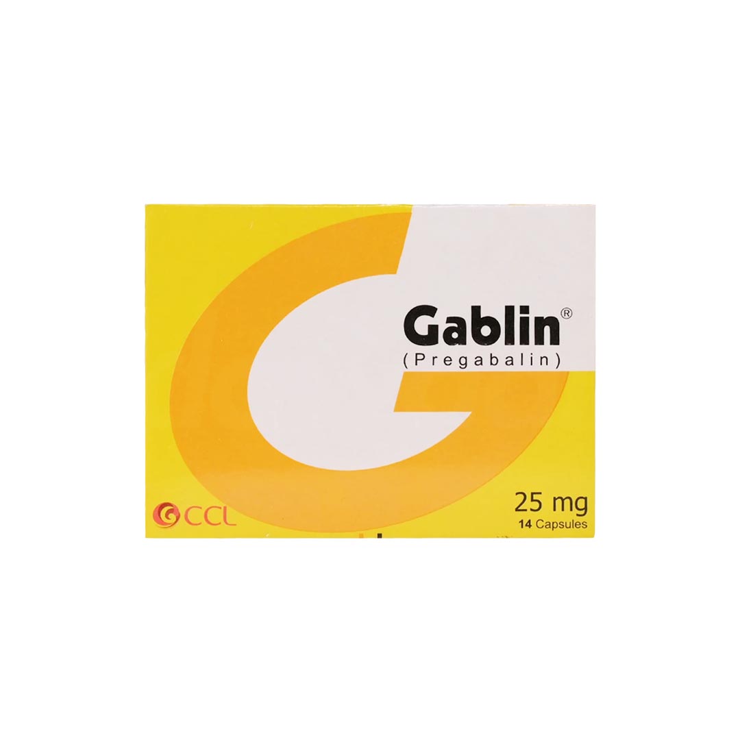 CCL Gablin (Pregabalin) 25mg, 14 Ct Online in Pakistan | Medicine for ...