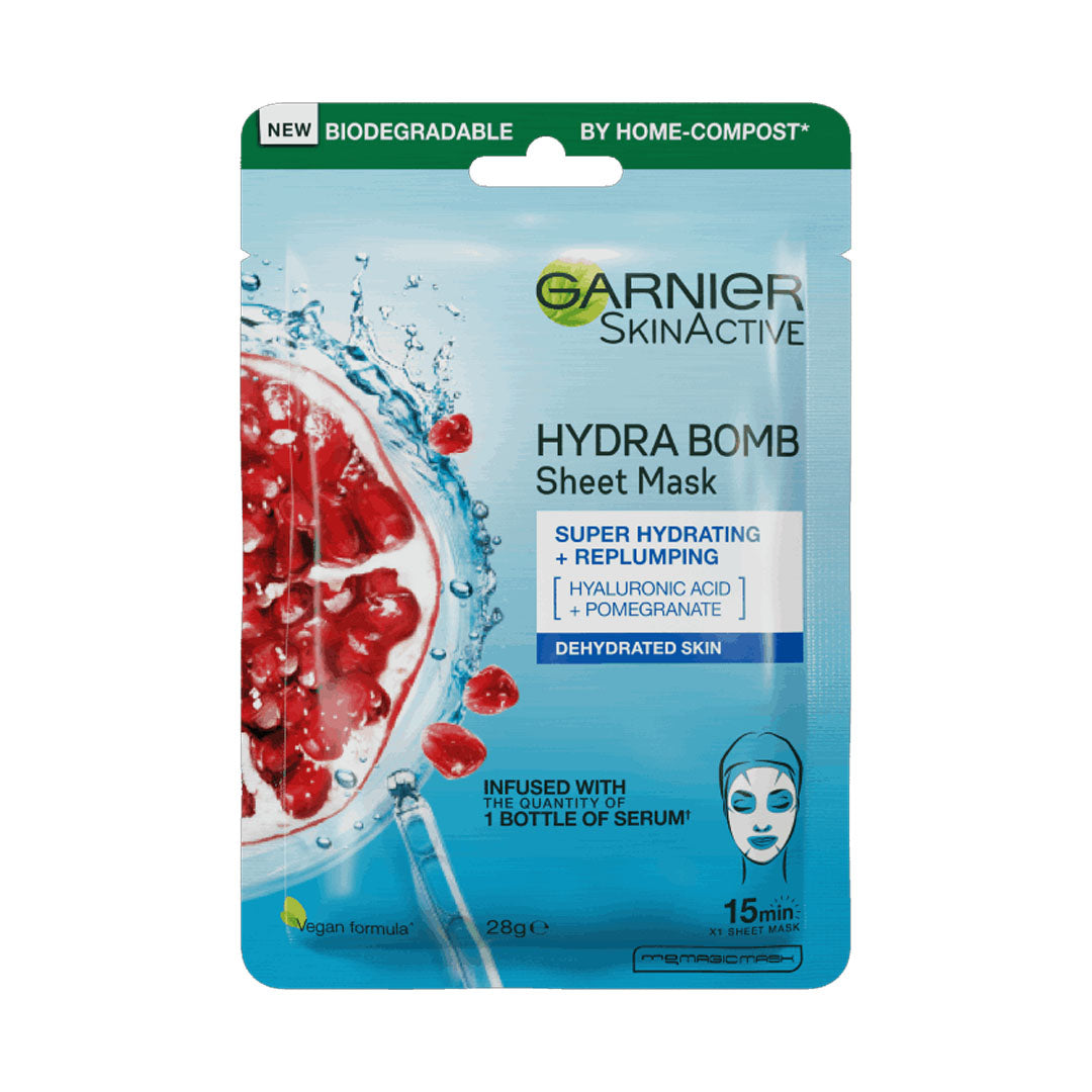 Garnier SkinActive Hydra Bomb Super Hydrating + Replumping Sheet Mask