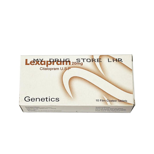 Genetics Lexapram 20mg, 10 Ct