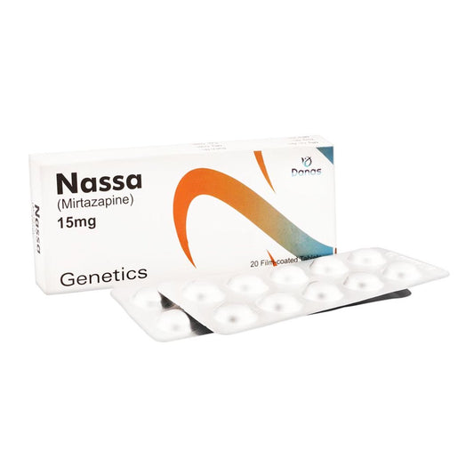 Genetics Nassa 15mg, 20 Ct