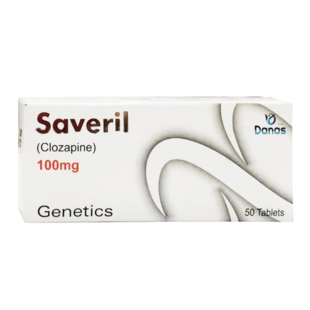Genetics Saveril 100mg, 50 Ct