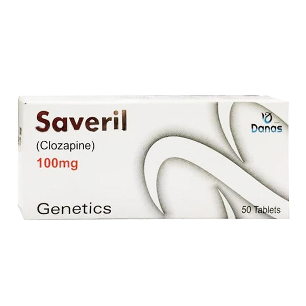 Genetics Saveril 100mg, 50 Ct