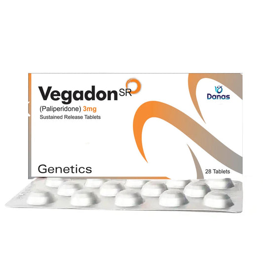 Genetics Vegadon SR 3mg, 28 Ct