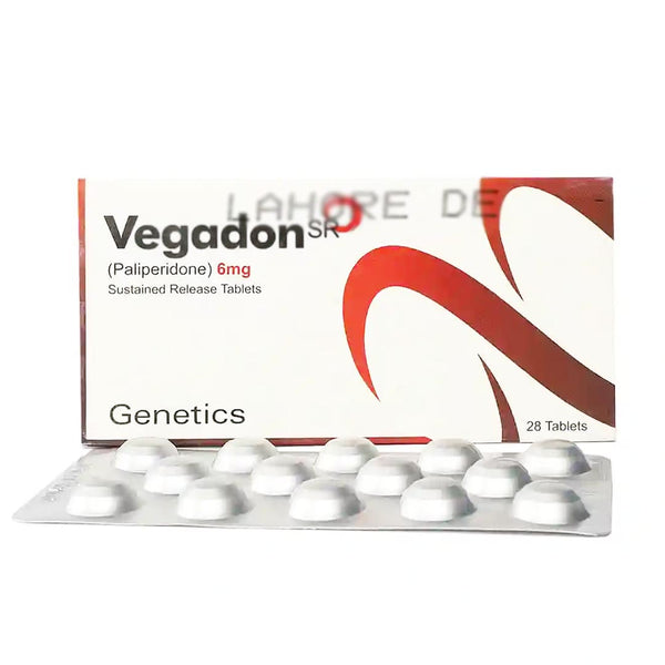 Genetics Vegadon SR 6mg, 28 Ct