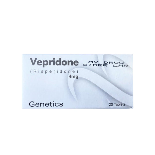 Genetics Vepridone 4mg, 20 Ct