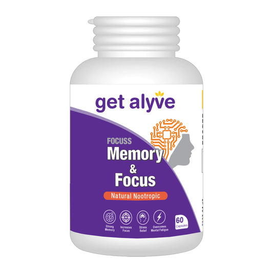 Get Alyve Memory & Focus (Focuss), 60 Ct