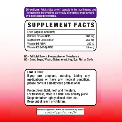 Get Alyve Calcium Magnesium Citrate with Vitamin D3 & K2, 30 Ct