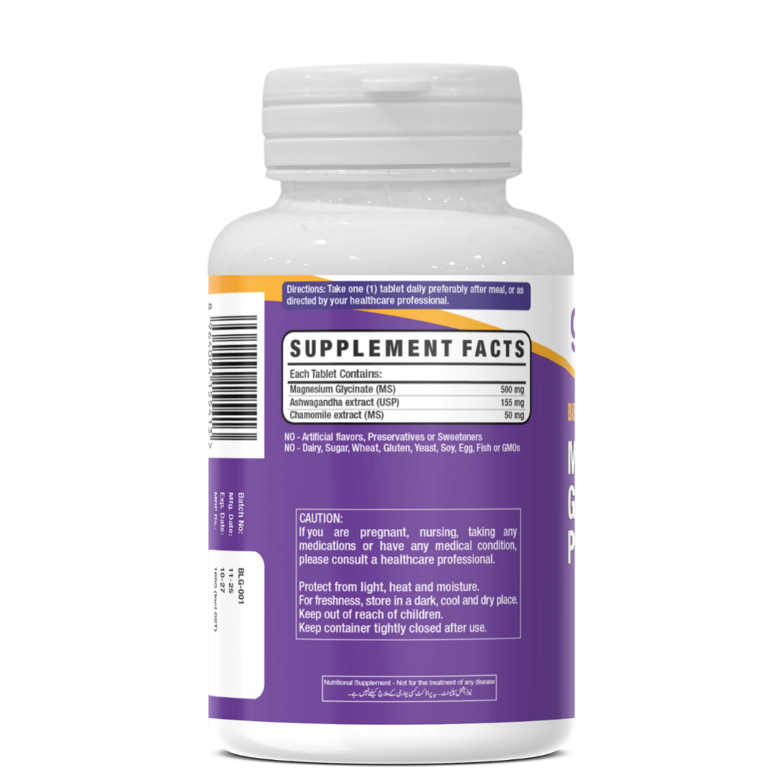 Get Alyve Magnesium Glycinate Plus Back