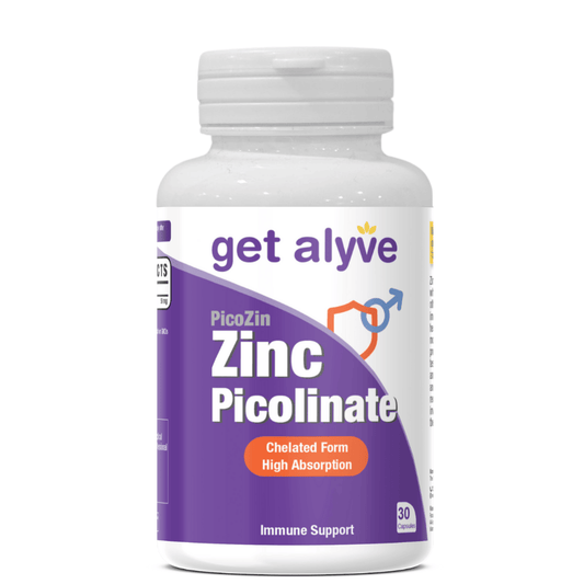 Get Alyve Zinc Picolinate (PicoZin)