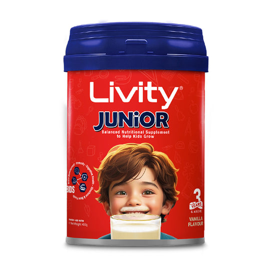 Getz Life Livity Junior Nutritional Supplement for Kids Growth, 400g