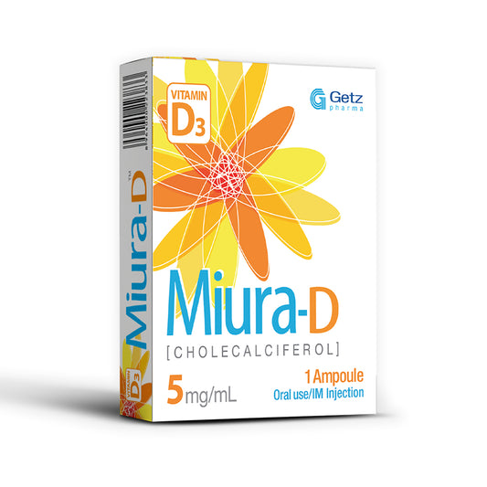 Getz Life Miura-D Vitamin D3 200,000 IU Injection Oral, 1 Ct