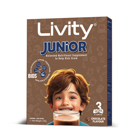 Getz Life Livity Junior (Soft Pack) Nutritional Supplement for Kids Growth, 200g
