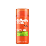Gillette Fusion 5x Action Sensitive Shave Gel, 75ml