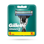 Gillette Mach3 Razor Blade Refills, XL 8 Ct