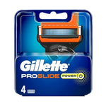 Gillette Proglide Power Men's Razor Blade Refills, 4 Ct