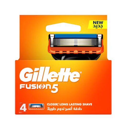 Gillette Fusion 5 Razor Blade Refills, 4 Ct