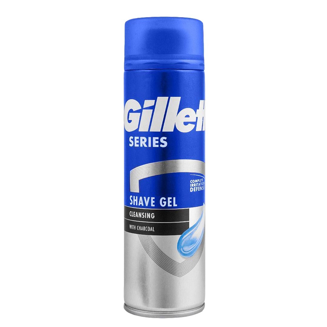 Gillette Series Moisturising Shave Gel with Charcoal_200ml