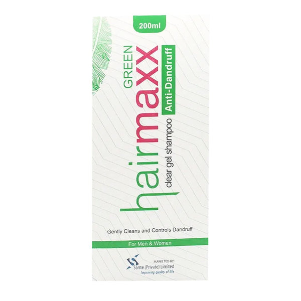Green HairMaxx Clear Gel Shampoo, 200ml - Sante